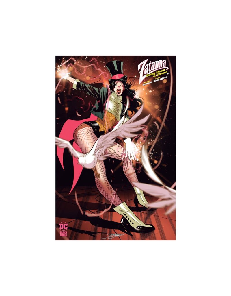 DC COMICS Zatanna: Bring Down The House #1 Cover C Jorge Jiménez Variant