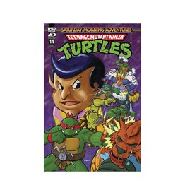 IDW-PRH Teenage Mutant Ninja Turtles: Saturday Morning Adventures #14 Cover B Travis Hymel Variant