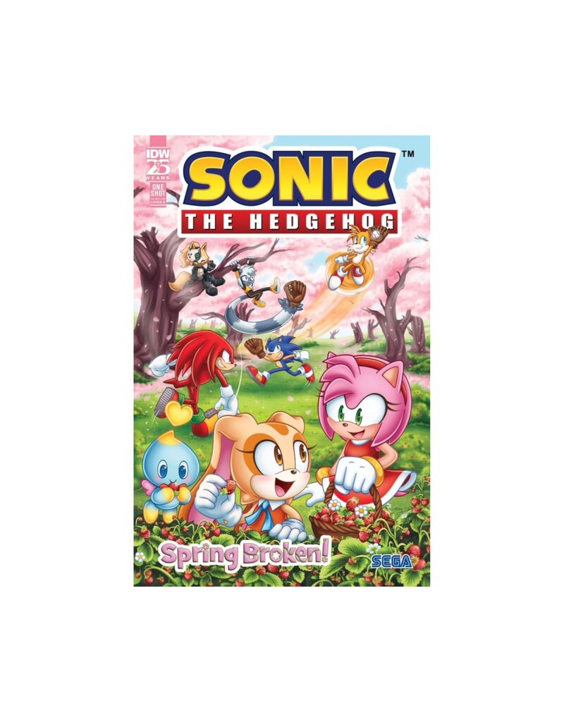 IDW-PRH Sonic the Hedgehog: Spring Broken! #1 Cover B Abigail Starling Variant