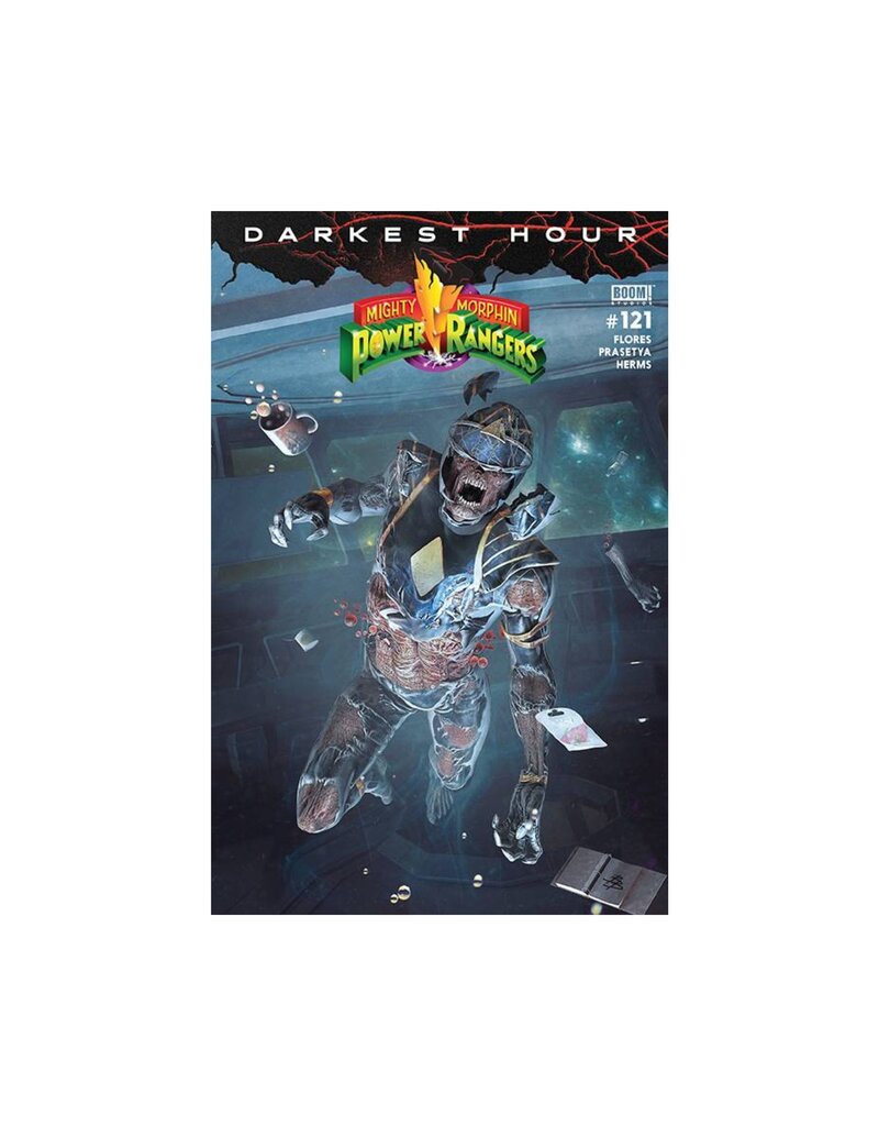 BOOM! STUDIOS Mighty Morphin Power Rangers #121 Cover B Björn Barends Dark Grid Variant