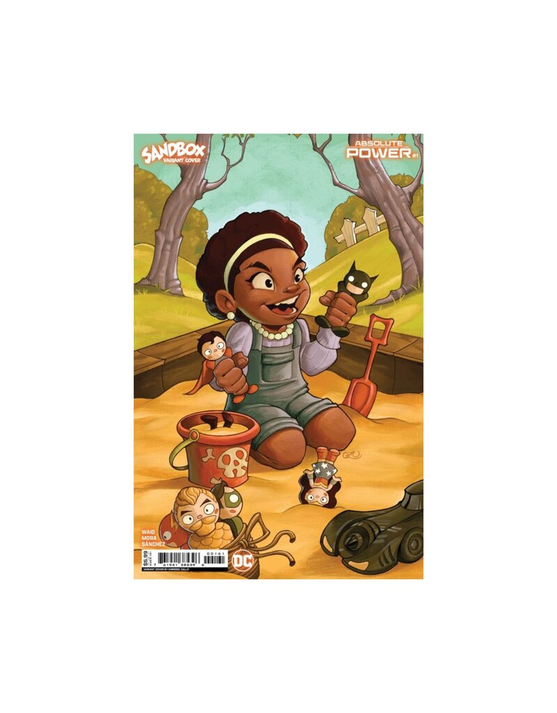 DC COMICS Absolute Power #1 Cover F Chrissie Zullo Uminga Sandbox Card Stock Variant