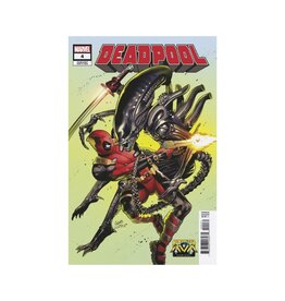 MARVEL PRH Deadpool #4 Greg Land Marvel vs. Alien Variant