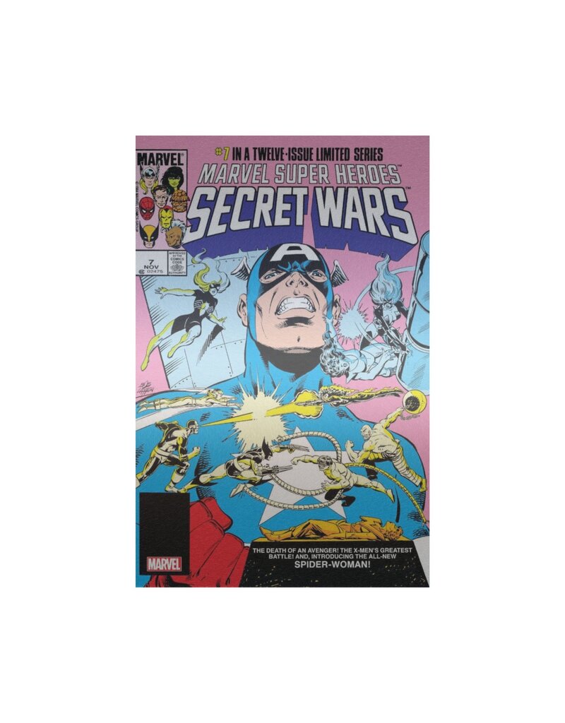 MARVEL PRH Marvel Super Heroes: Secret Wars #7 Facsimile Edition 2024 Foil Variant