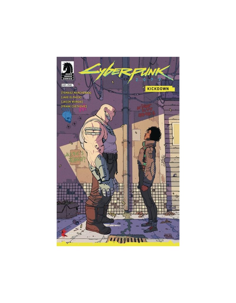 DARK HORSE PRH Cyberpunk 2077: Kickdown #1 Cover C André Lima Araújo Variant