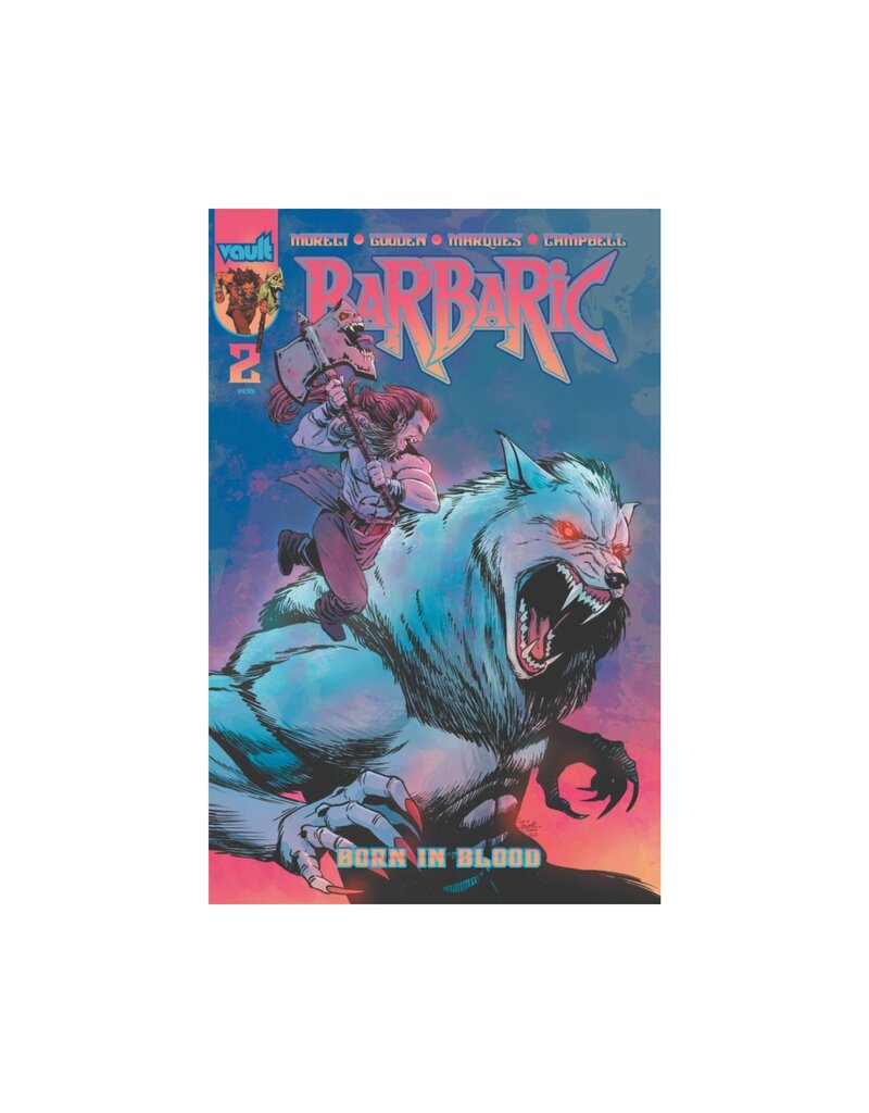 vault comics Barbaric: Born in Blood #2 Cover B Corin Howell Variant