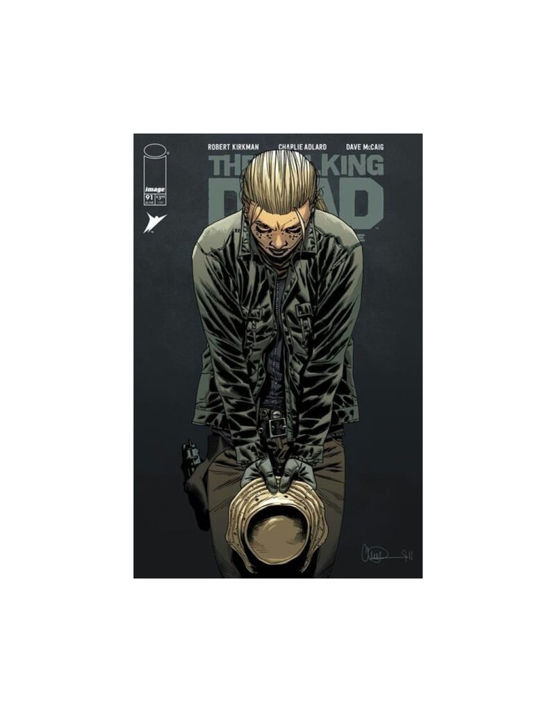 Image The Walking Dead Deluxe #91 Cover B Charlie Adlard Variant