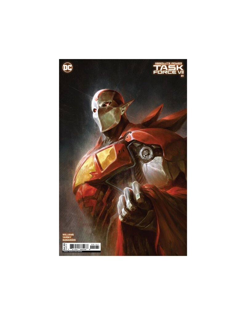 DC COMICS Absolute Power: Task Force VII #1 Cover B Dave Rapoza Card Stock Variant