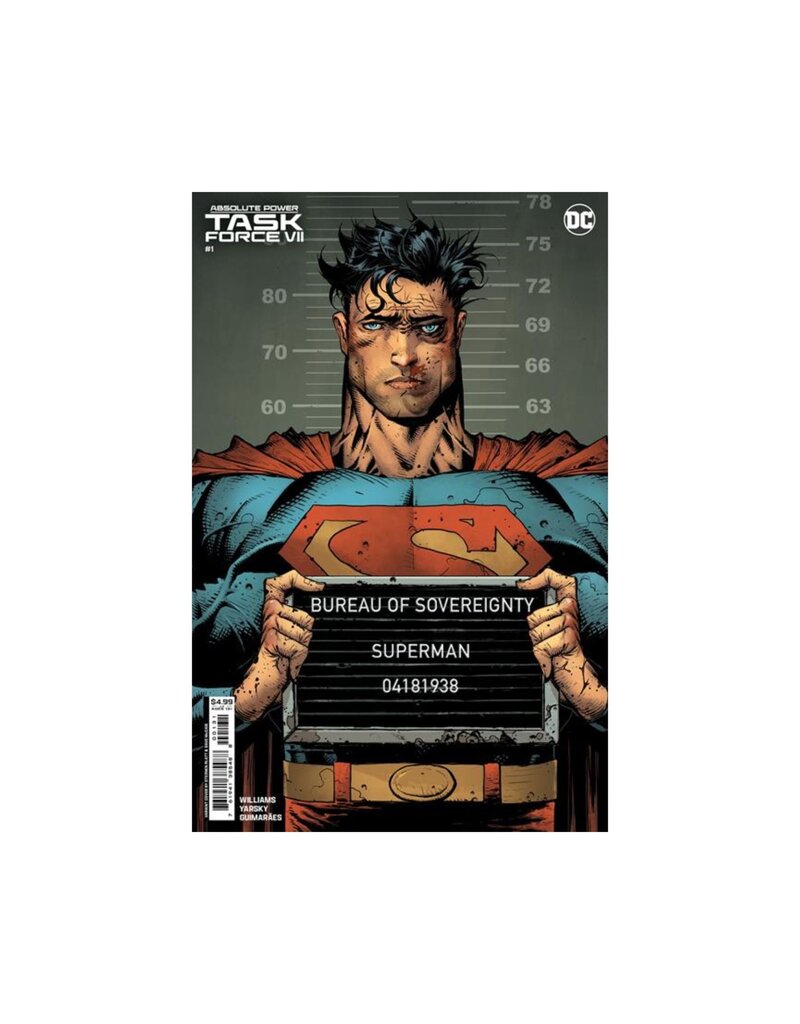 DC COMICS Absolute Power: Task Force VII #1 Cover D Stephen Platt Card Stock Variant