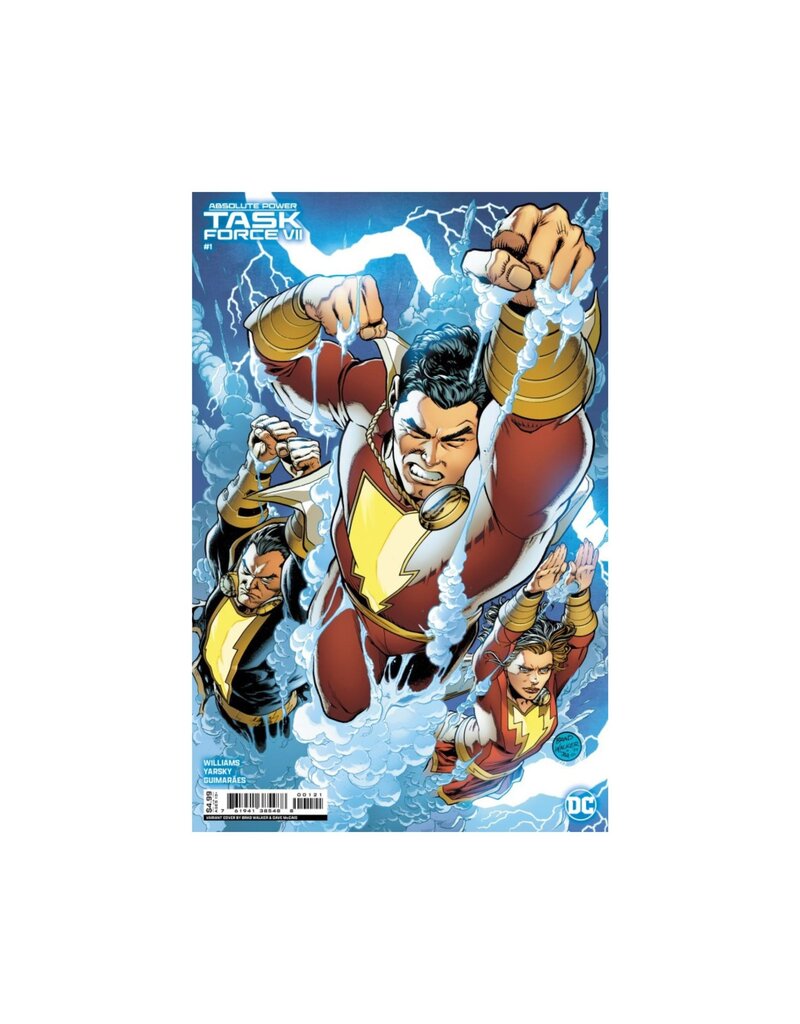 DC COMICS Absolute Power: Task Force VII #1 Cover C Brad Walker Card Stock Variant