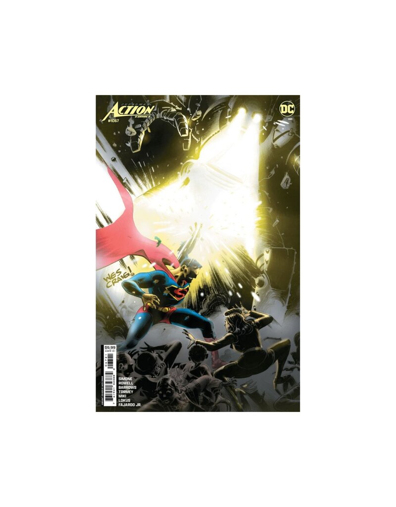 DC COMICS Action Comics #1067 Cover B Wes Craig Card Stock Variant