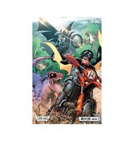 DC COMICS Batman and Robin #11 Cover C Travis Mercer Card Stock Variant