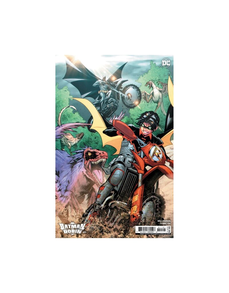 DC COMICS Batman and Robin #11 Cover C Travis Mercer Card Stock Variant