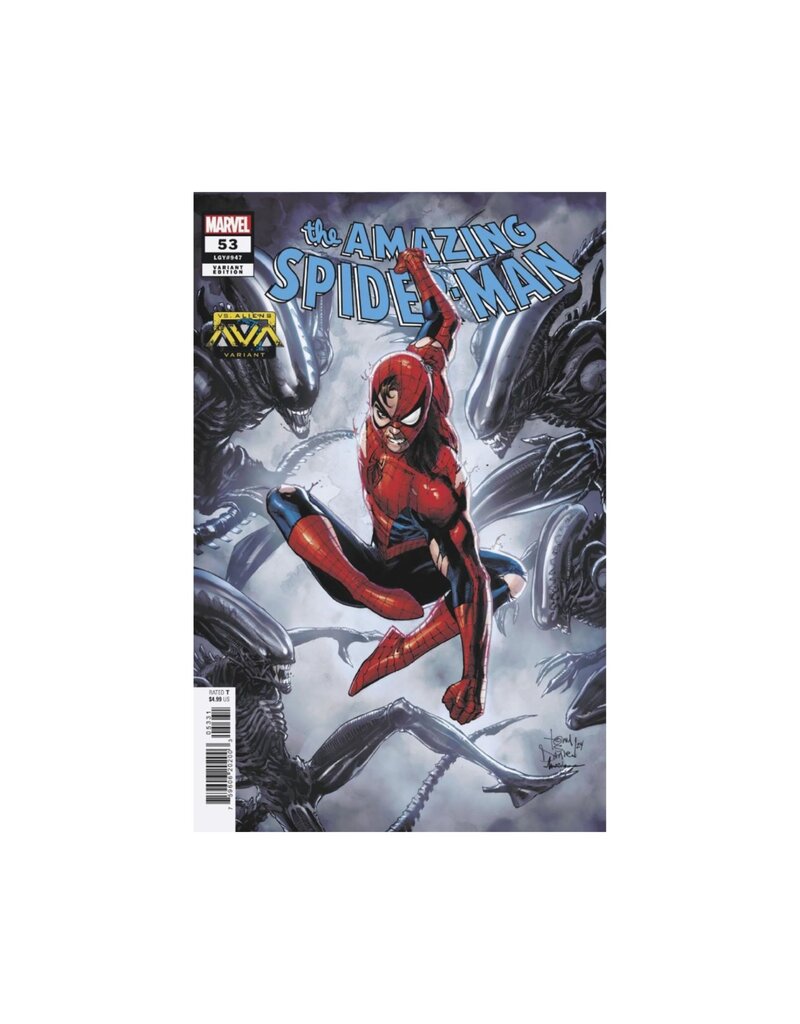 MARVEL PRH The Amazing Spider-Man #53 Tony S. Daniel Marvel vs. Alien Variant