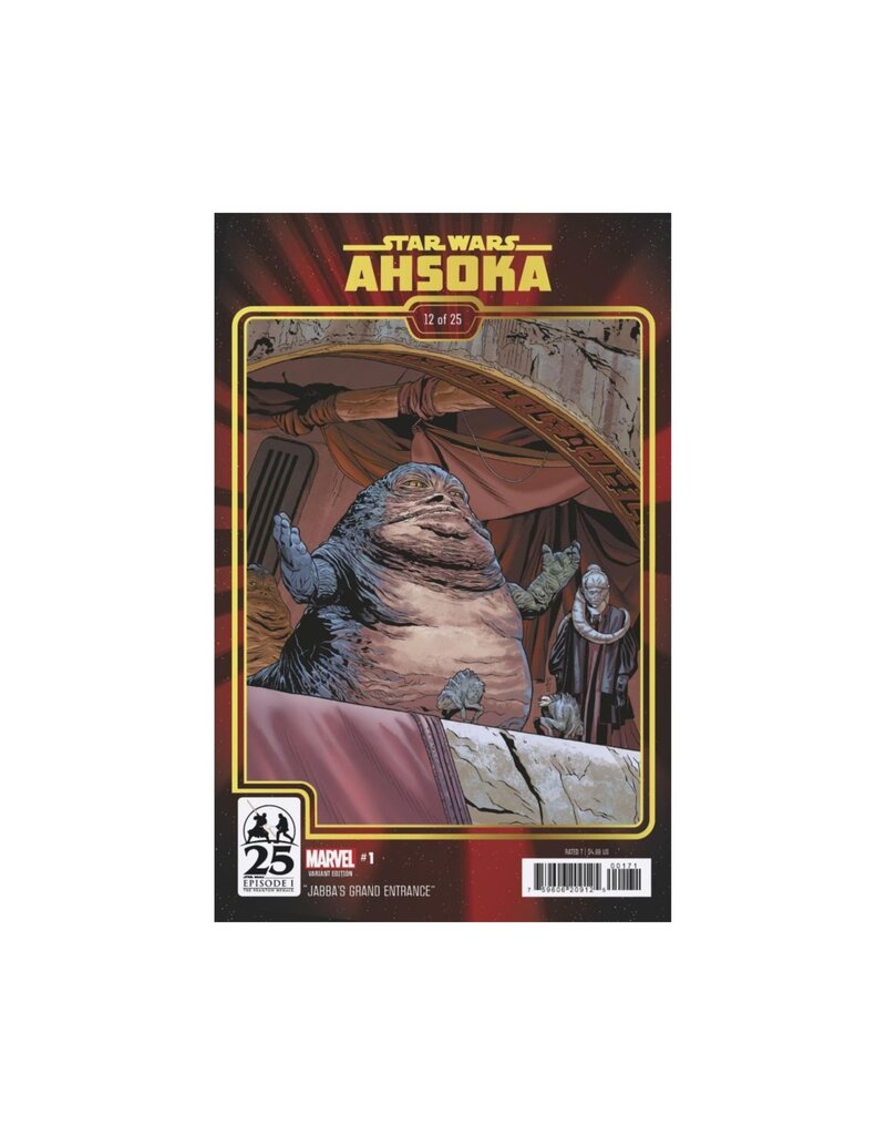 MARVEL PRH Star Wars: Ahsoka #1 Chris Sprouse The Phantom Menace 25th Anniversary Variant