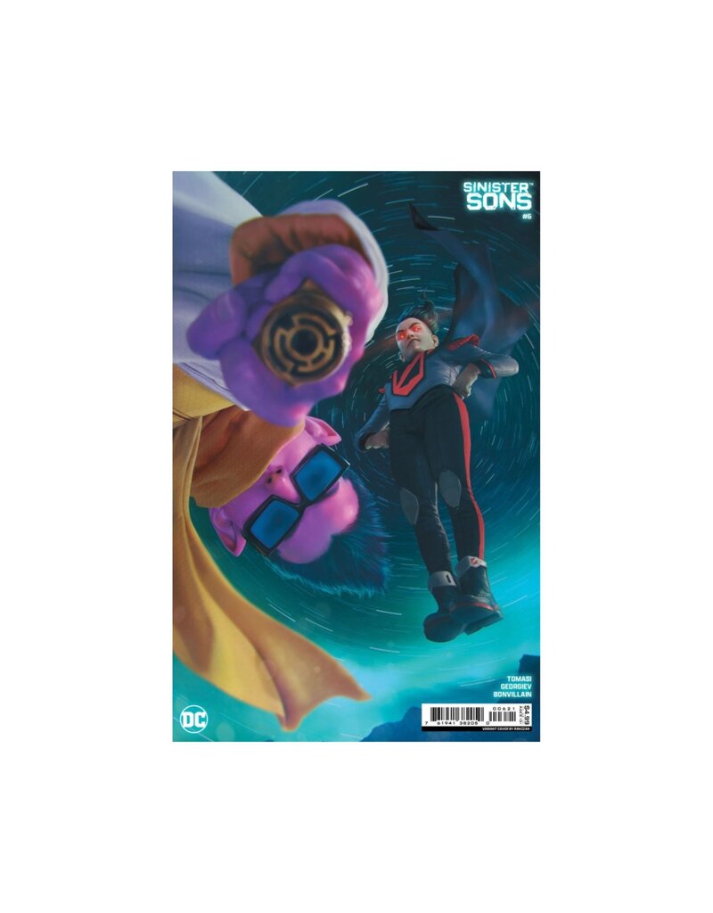 DC COMICS Sinister Sons #6 Cover B Rahzzah Card Stock Variant