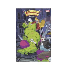 MARVEL PRH Hulk: Blood Hunt #1 Sean Galloway Saturday Morning Connecting Variant