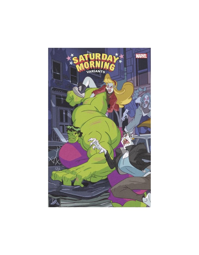 MARVEL PRH Hulk: Blood Hunt #1 Sean Galloway Saturday Morning Connecting Variant