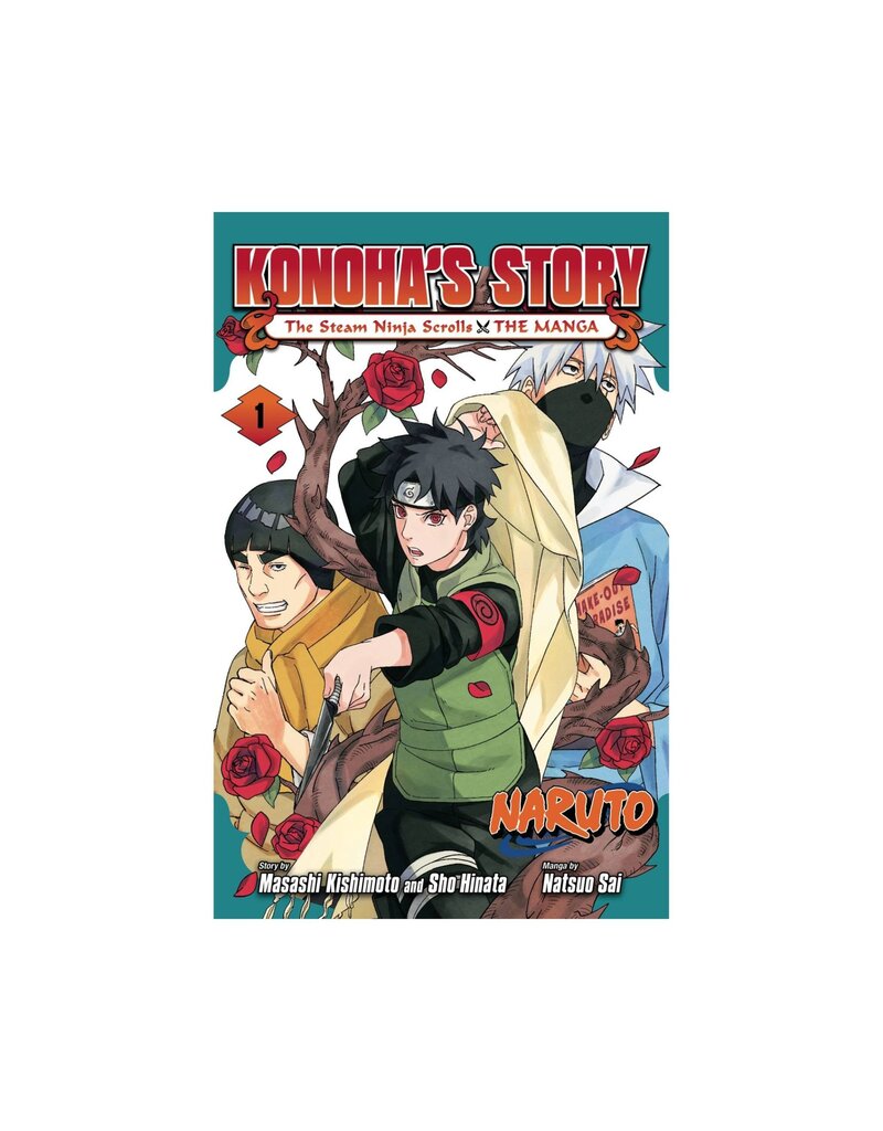 VIZ MEDIA LLC Naruto Konohas Story Steam Ninja Scrolls Manga Gn Vol 01