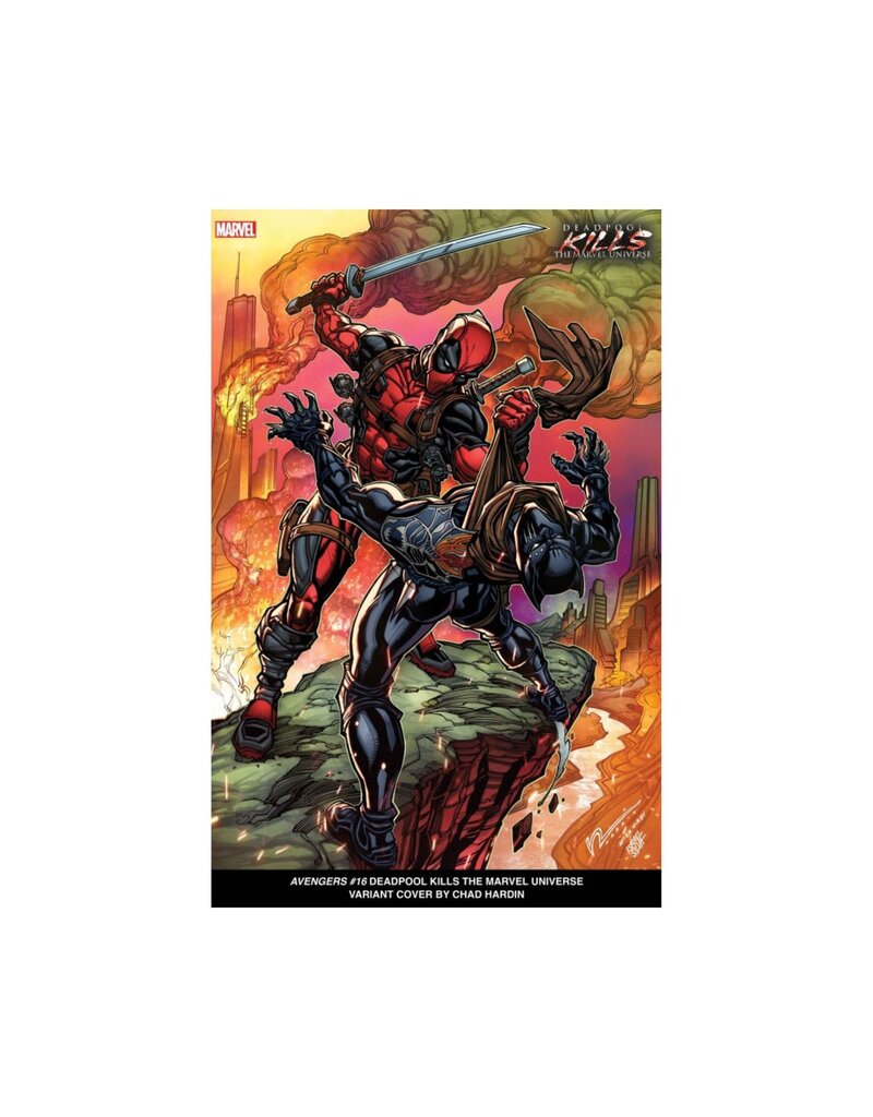 MARVEL PRH The Avengers #16 Chad Hardin Deadpool Kills The Marvel Universe Variant