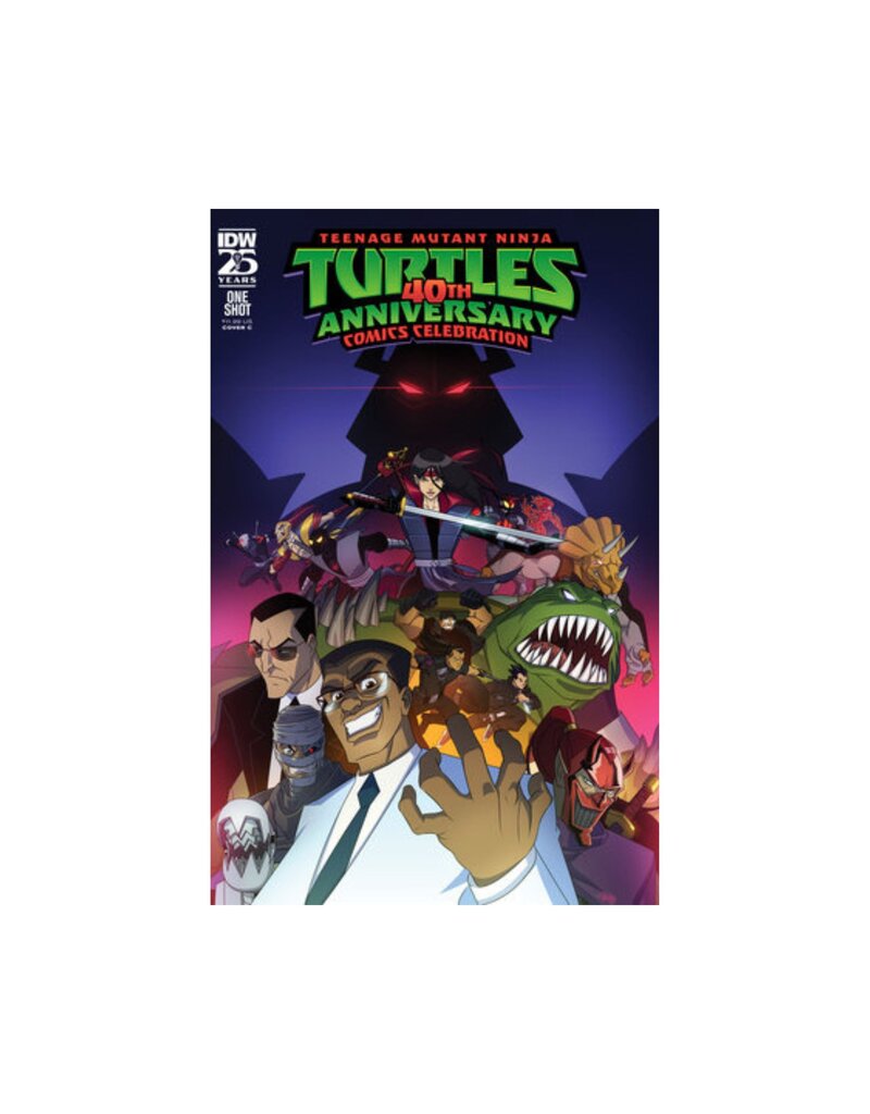 IDW Teenage Mutant Ninja Turtles: 40th Anniversary Comics Celebration #1 Cover C Emilio Lopez Variant
