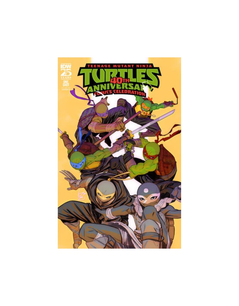 IDW Teenage Mutant Ninja Turtles: 40th Anniversary Comics Celebration #1 Cover E Vincenzo Federici Variant