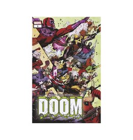 Marvel Doom #1 2nd Printing Sanford Greene Wraparound