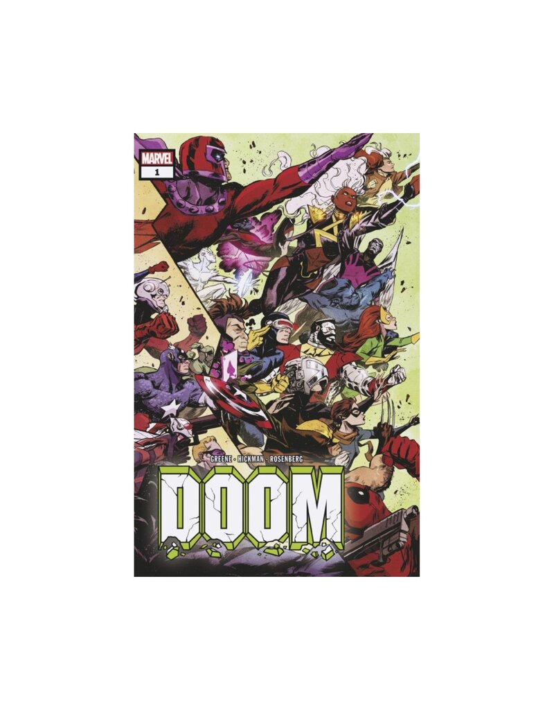 Marvel Doom #1 2nd Printing Sanford Greene Wraparound