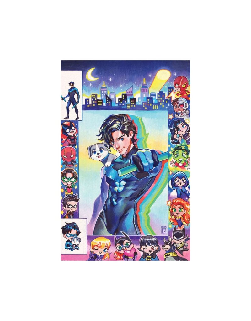 DC COMICS Nightwing #116 Cover B Rian Gonzales Card Stock Variant
