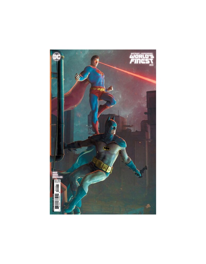 DC COMICS Batman / Superman: World's Finest #29 Cover B Björn Barends Card Stock Variant