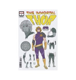 MARVEL PRH The Immortal Thor Annual #1 1:10 R. B. Silva Design Variant