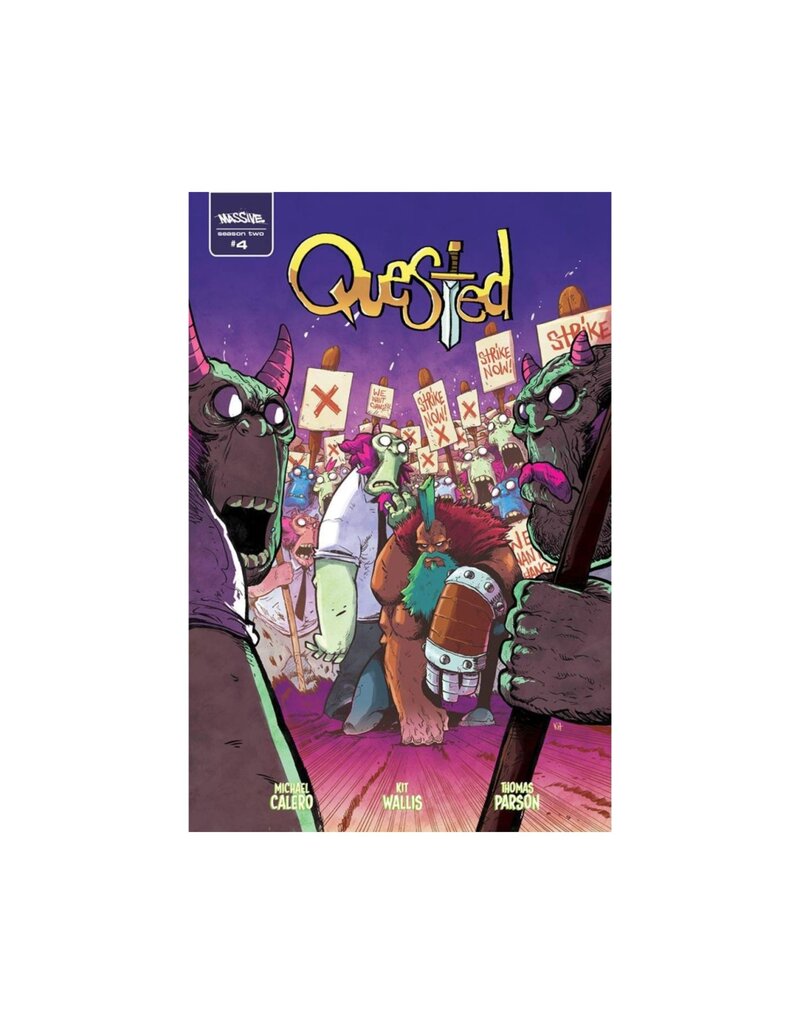 massive publishing Quested #4 Cover B Kit Wallis Variant