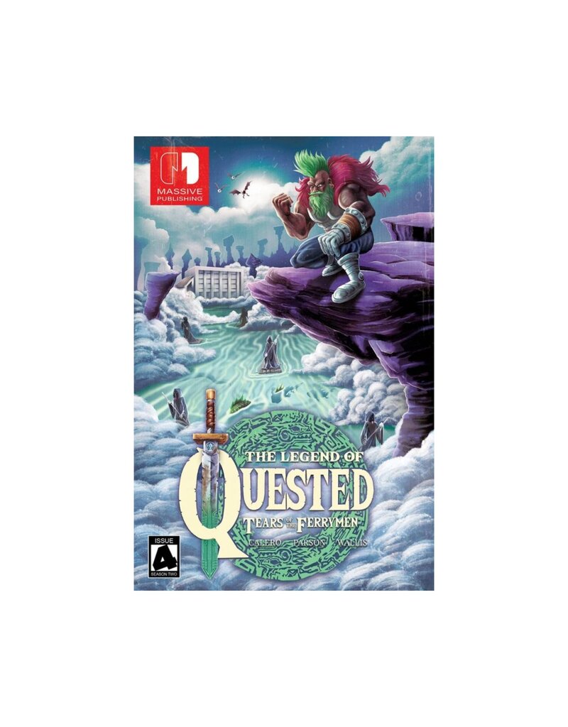 massive publishing Quested #4 Cover C Trevor Richardson Video Game Homage Variant