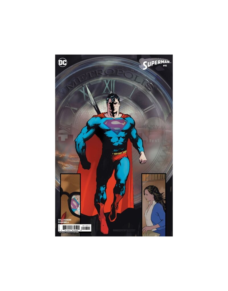DC COMICS Superman #16 Cover F 1:25 Stevan Subic Card Stock Variant