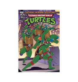 IDW-PRH Teenage Mutant Ninja Turtles: Saturday Morning Adventures #15 Cover B Felipe Cunha Variant