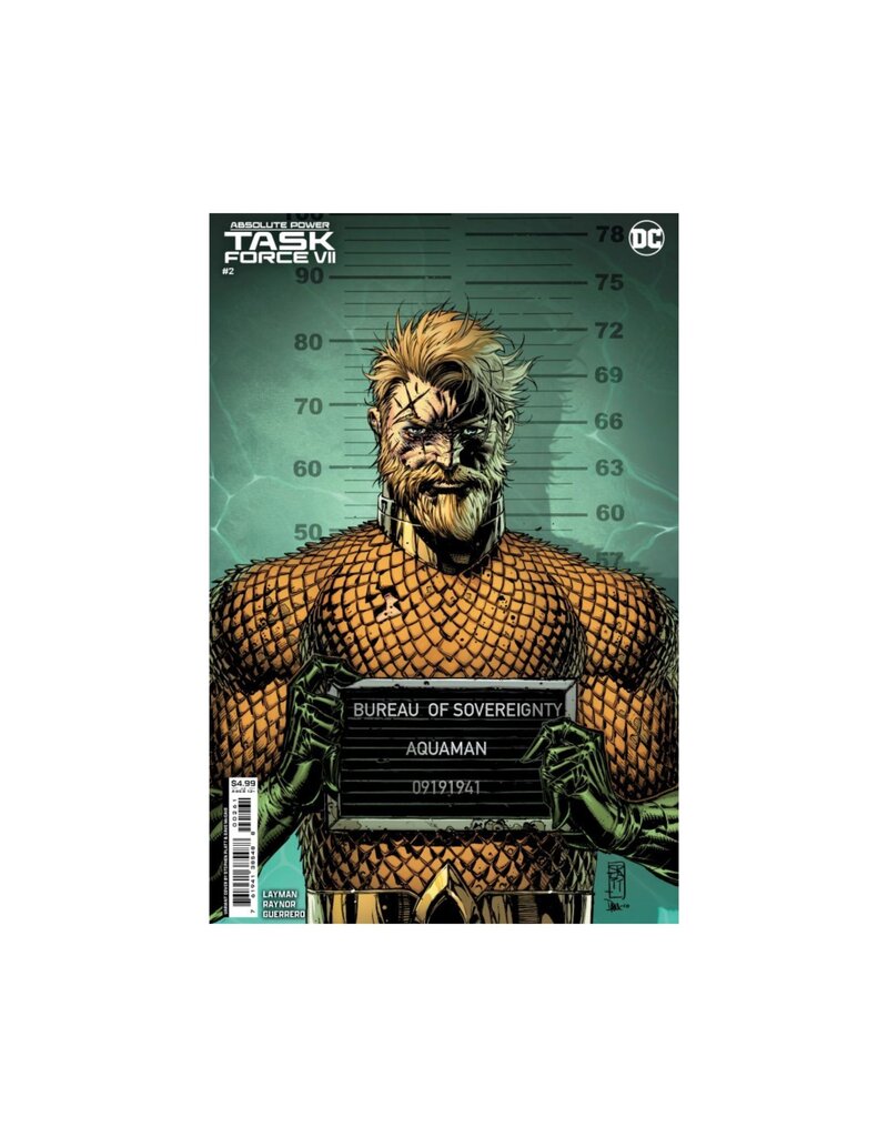 DC COMICS Absolute Power: Task Force VII #2 Cover D Stephen Platt Card Stock Variant