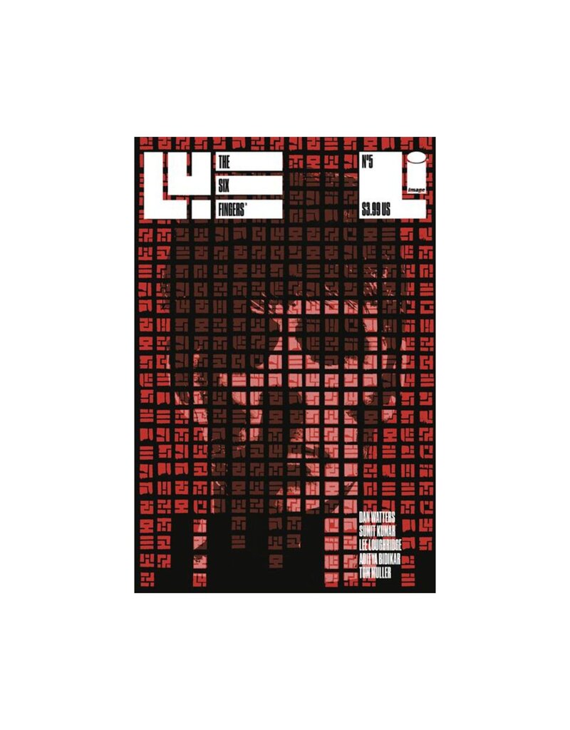 IMAGE COMICS The Six Fingers #5 Cover B Laurence Campbell & Lee Loughridge Variant