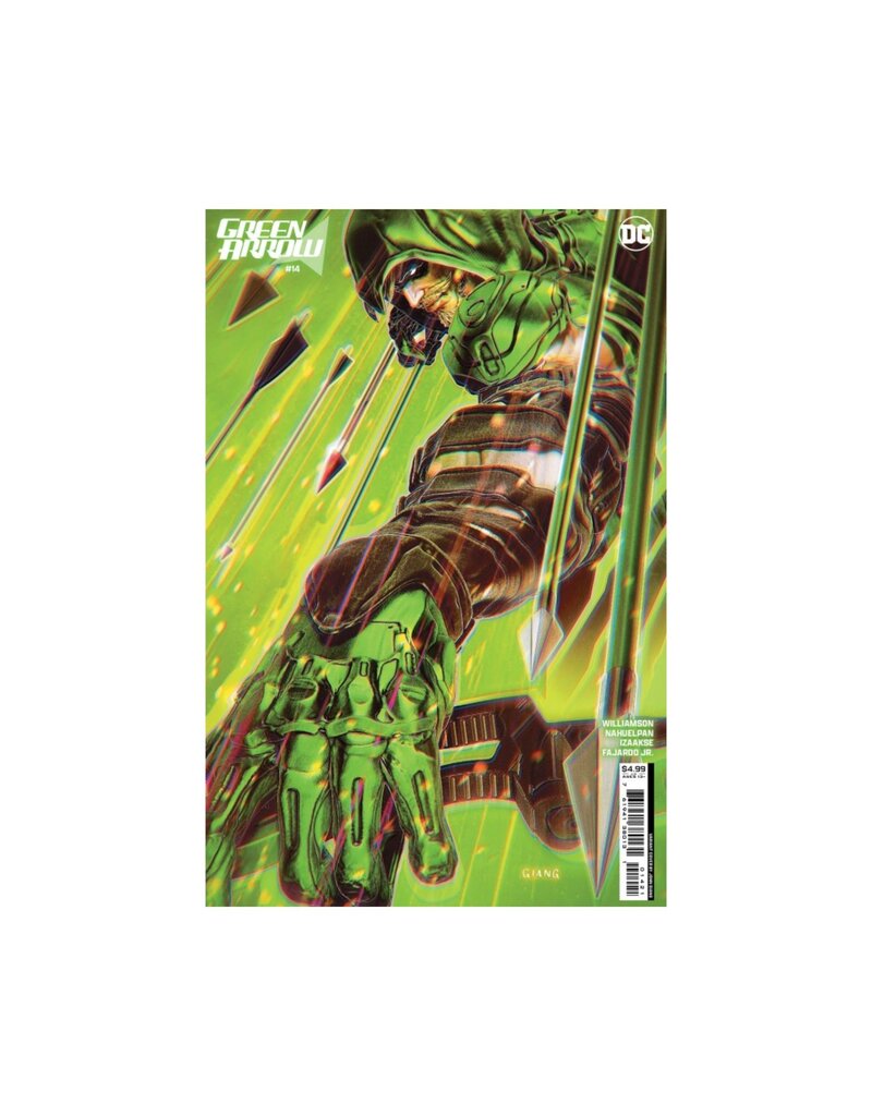 DC COMICS Green Arrow #14 Cover B John Giang Card Stock Variant