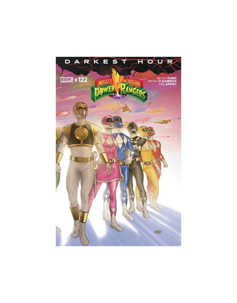 BOOM! STUDIOS Mighty Morphin Power Rangers #122 Cover B Taurin Clarke Connecting Variant