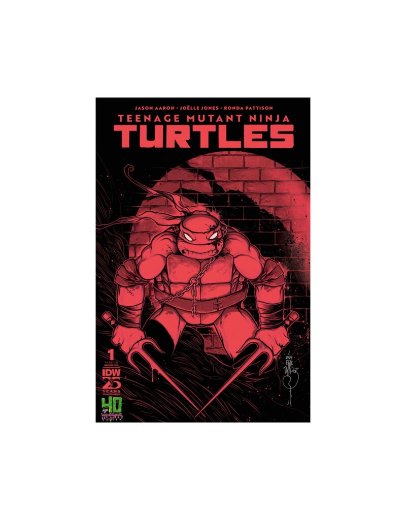 IDW-PRH Teenage Mutant Ninja Turtles #1 Eric Talbot 40th Anniversary Variant