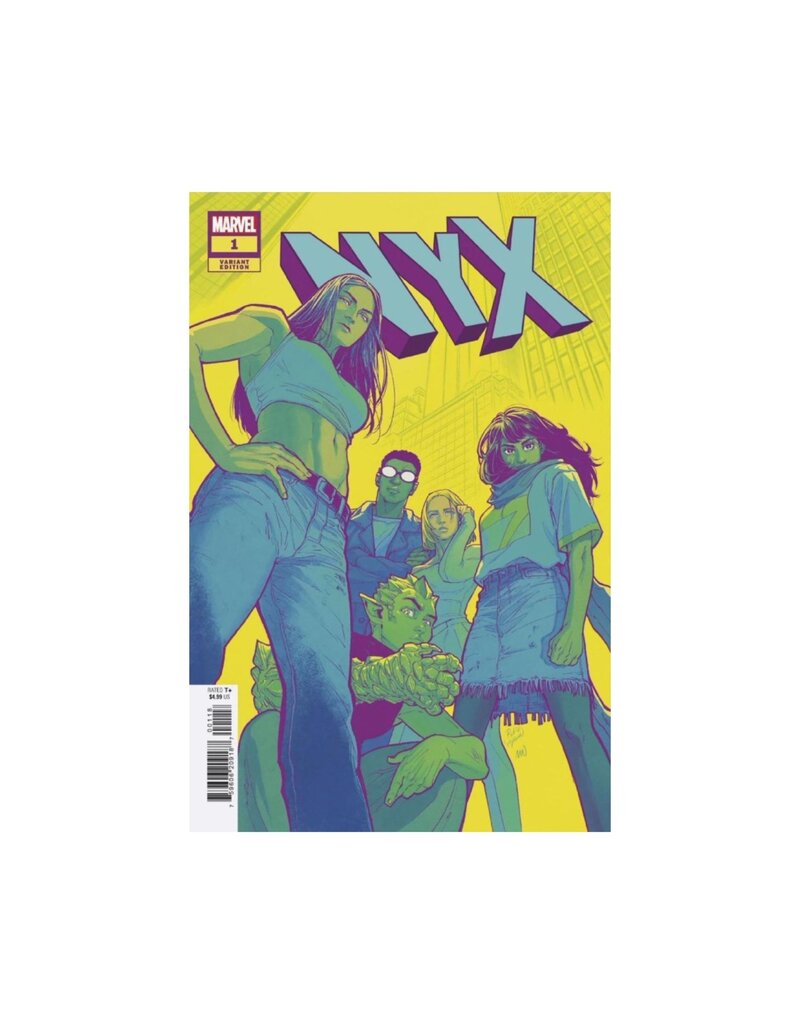 MARVEL PRH NYX #1 1:25 Rickie Yagawa Variant