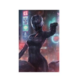 Gun Honey: Collision Course #3 FOC JeeHyung Lee Helmet Virgin Variant