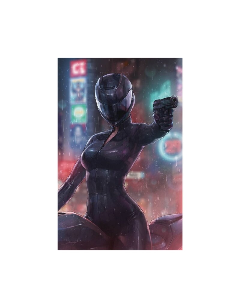 Gun Honey: Collision Course #3 FOC JeeHyung Lee Helmet Virgin Variant