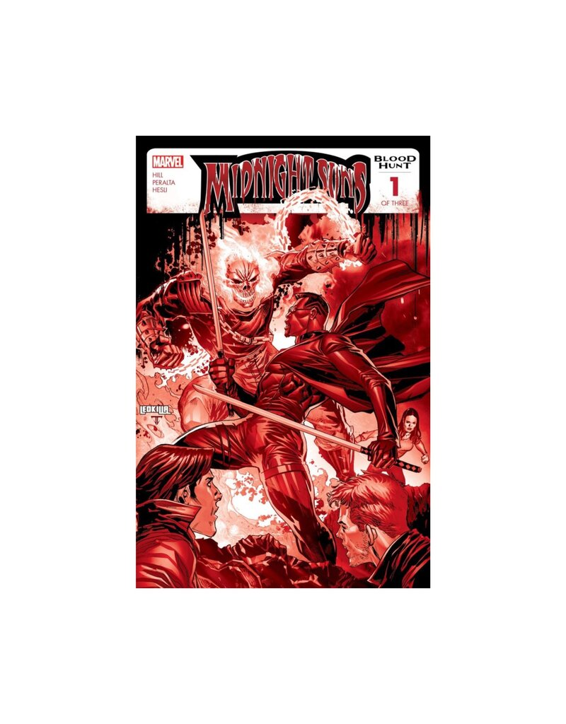 Marvel Midnight Sons: Blood Hunt #1 2nd Printing Ken Lashley Blood Soaked Variant