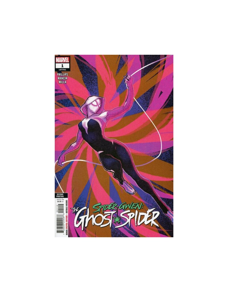 Marvel Spider-Gwen: The Ghost-Spider #1 2nd Printing Ernanda Souza Variant