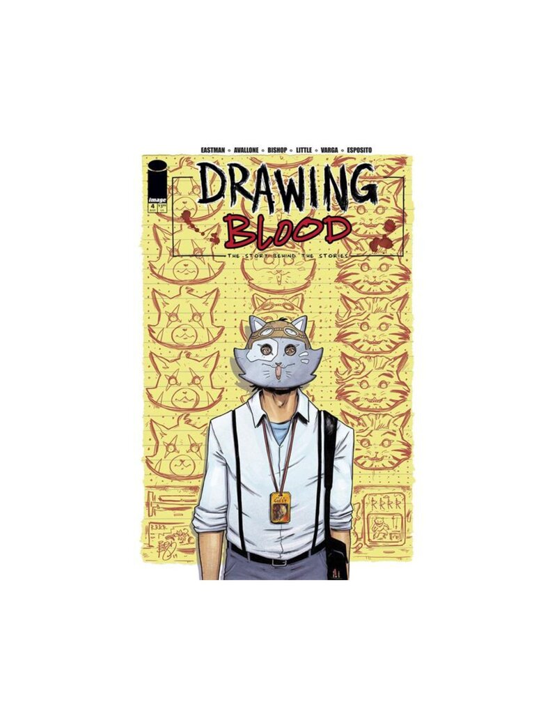 IMAGE COMICS Drawing Blood #4 Cover B Ben Bishop Variant