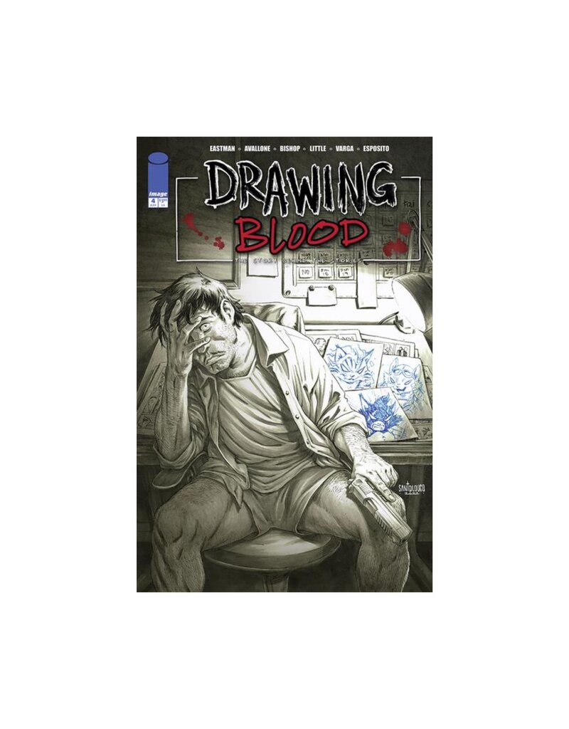 IMAGE COMICS Drawing Blood #4 Cover C Mateus Santolouco Variant