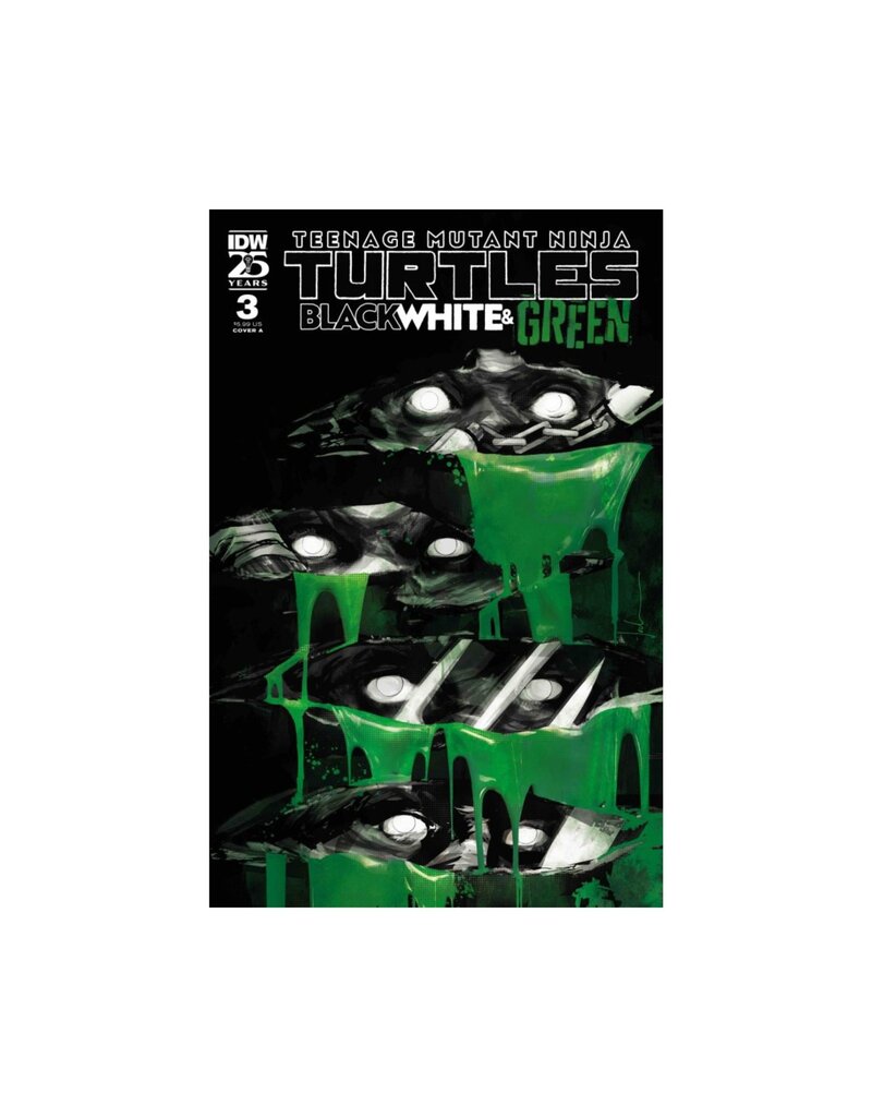 IDW-PRH Teenage Mutant Ninja Turtles: Black, White, & Green #3