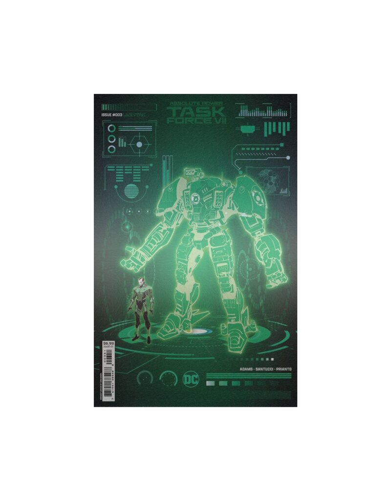 DC COMICS Absolute Power: Task Force VII #3 Cover F Dan Mora Foil Variant