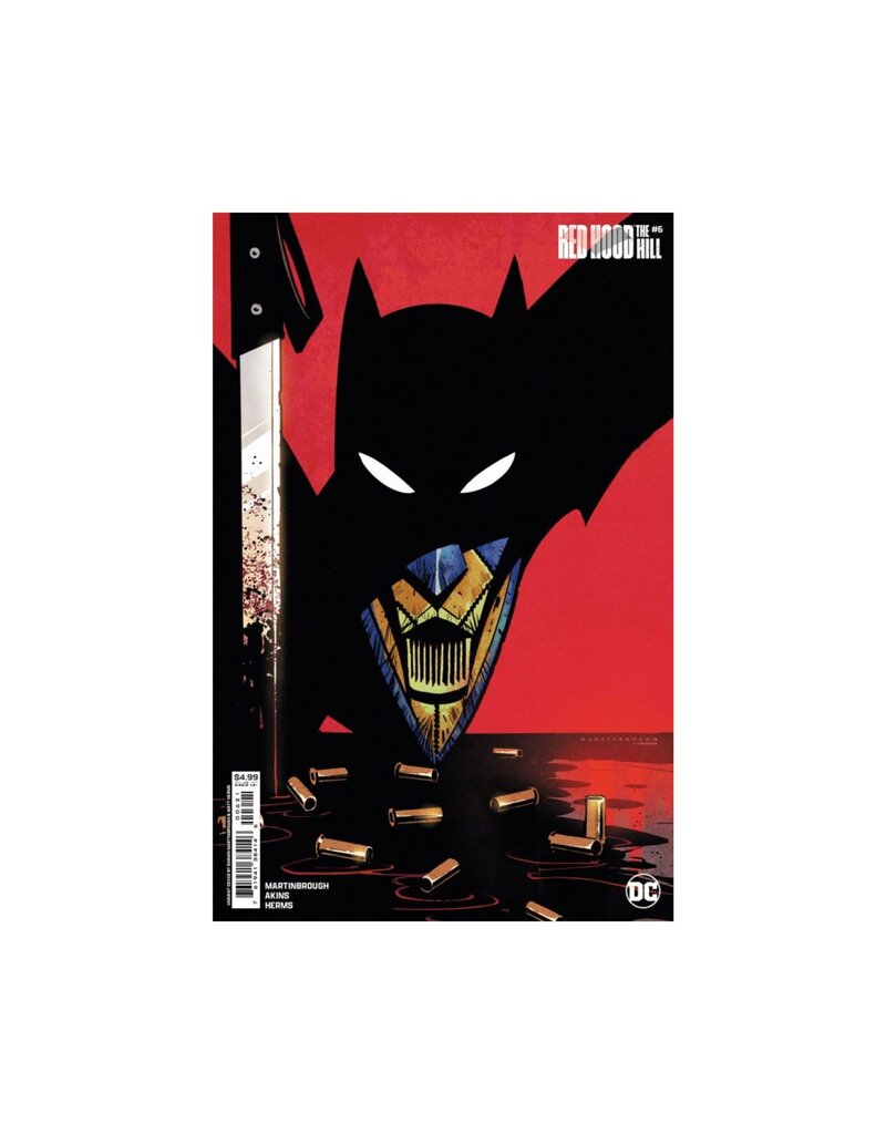 DC COMICS Red Hood: The Hill #6 Cover B Shawn Martinbrough Card Stock Variant