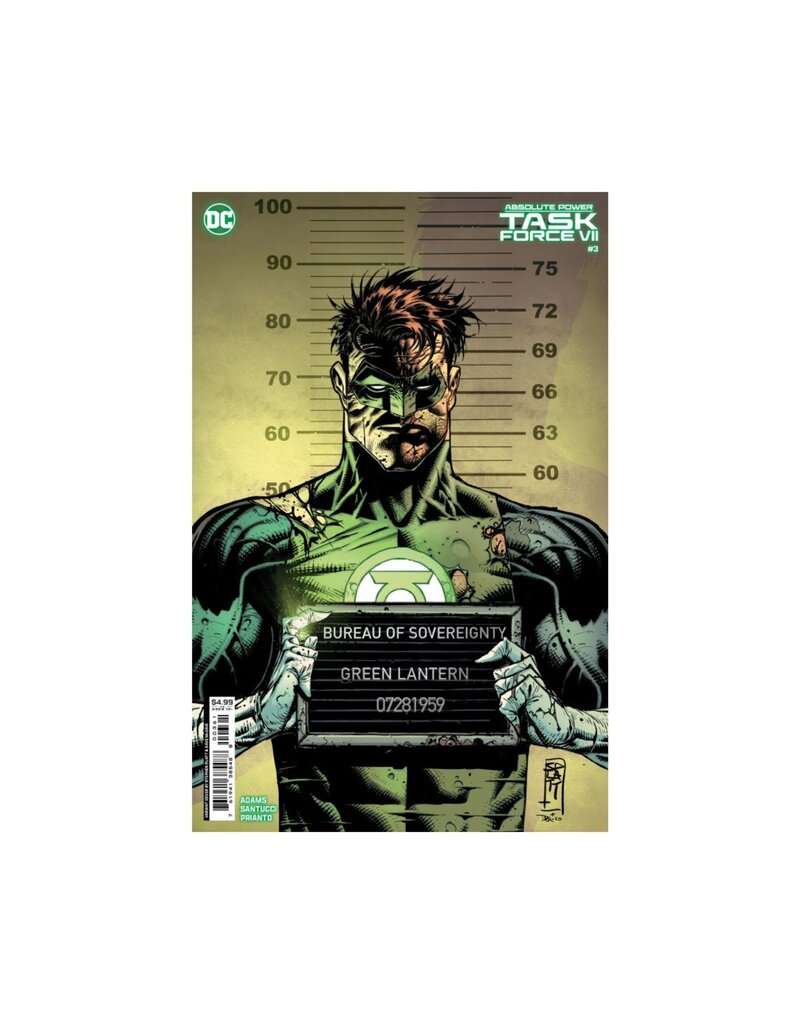 DC COMICS Absolute Power: Task Force VII #3 Cover D Stephen Platt Card Stock Variant